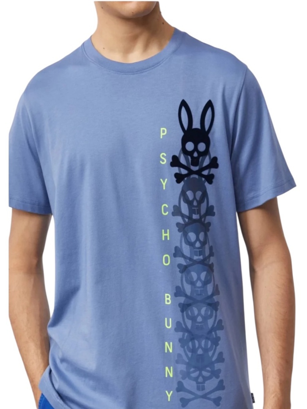 PSYCHO BUNNY Hudson Bunny Logo Short Sleeve Tee T-Shirt Men’s Size Small (4)